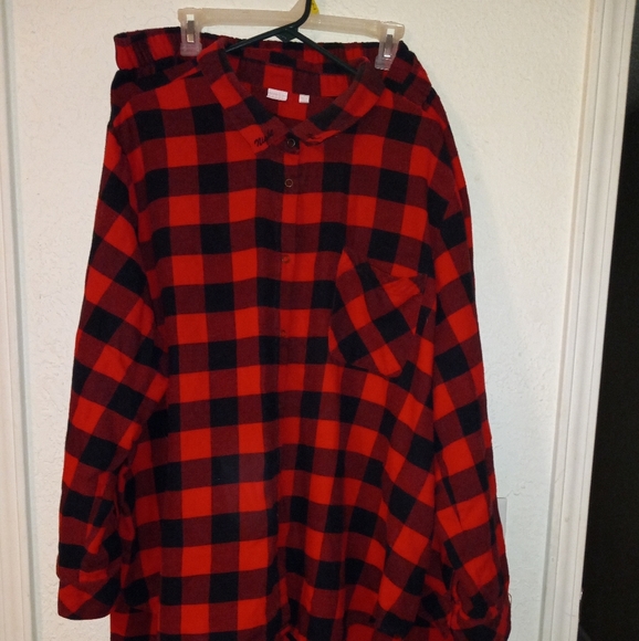 Make + Model Other - Make + Model Plus Size Buffalo Plaid Pajama Set
